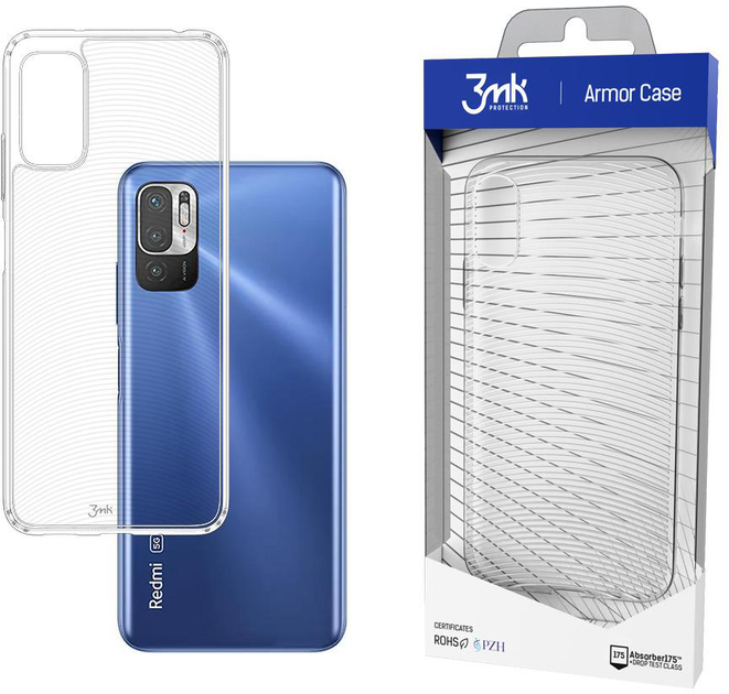 Etui plecki 3MK Armor Case do Xiaomi Redmi 10 Clear (5903108445566) - obraz 1