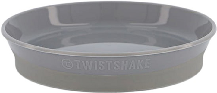 Talerz z pokrywką Twistshake dla dzieci od 6 m+ szary (7350083121646) - obraz 2