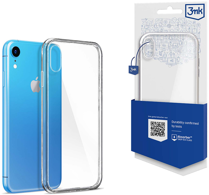 Панель 3MK Clear Case для Apple iPhone Xr Transparent (5903108047555) - зображення 1
