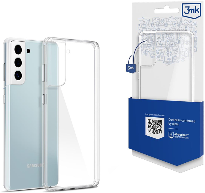 Панель 3MK Clear Case для Samsung Galaxy S21+ Transparent (5903108336000) - зображення 1