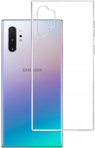 Etui plecki 3MK Clear Case do Samsung Galaxy Note 10+ Transparent (5903108162074) - obraz 1