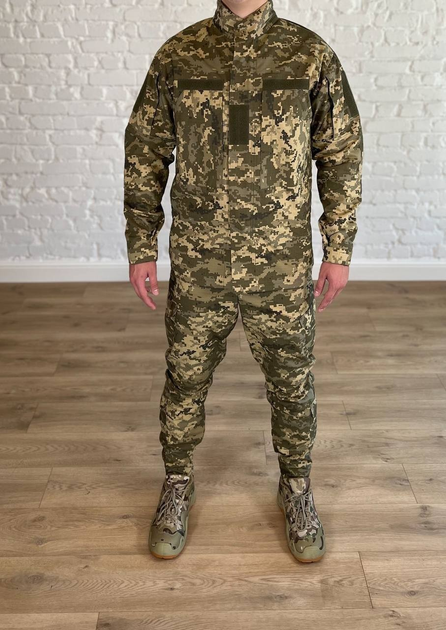 Военная форма осенняя на флисе рип-стоп китель с брюками Пиксель S - изображение 1