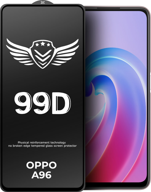 Oppo A96 Full Tempered Glass