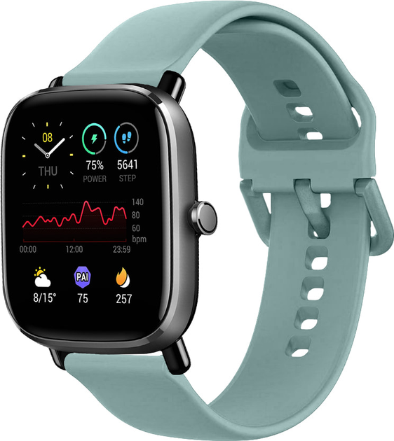 Ремешок Matte Style для Amazfit GTS 2 mini Mint (33600) – фото, отзывы ...