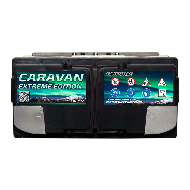 Тяговой гелевый аккумулятор Electronicx 120ah 12v Caravan Extreme Edition GelBatterie Германия - изображение 3
