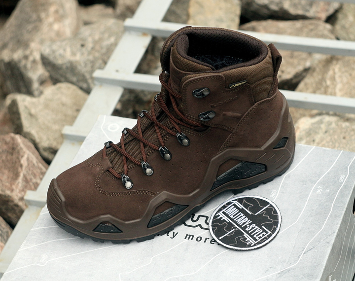 Тактические ботинки Lowa Z-6S GTX С, Dark Brown (EU 44 / UK 9.5) - изображение 2
