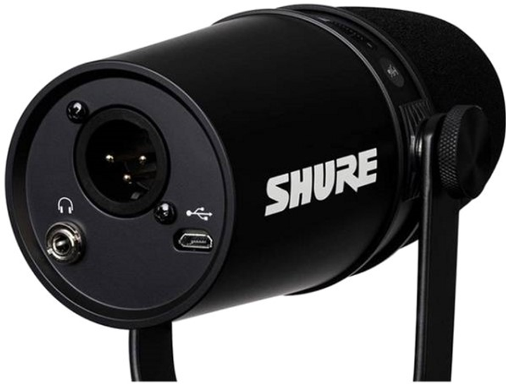 Мікрофон Shure MV7 Podcast Microphone Black (MV7-K) - зображення 2