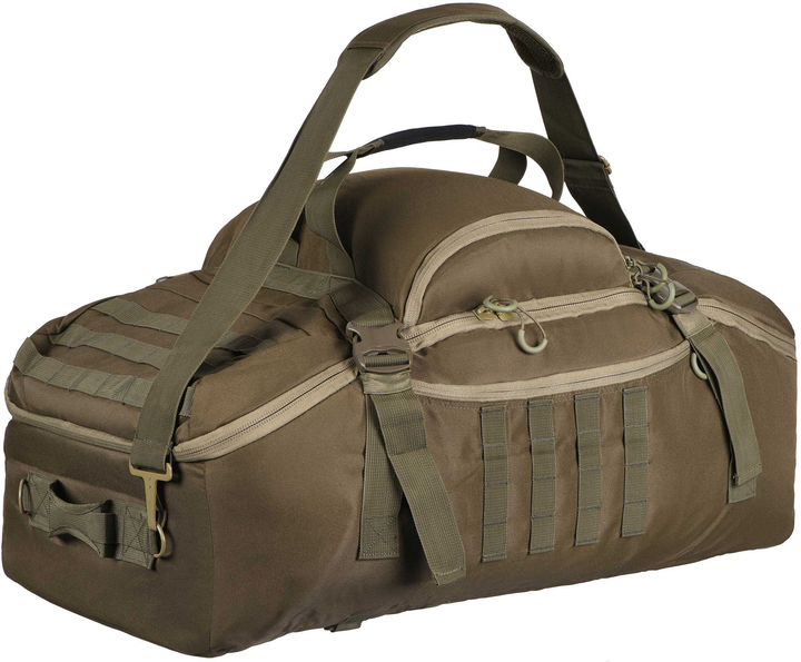 Cумка-баул/рюкзак 2Е Tactical XL Зелёная (2E-MILDUFBKP-XL-OG) - изображение 2