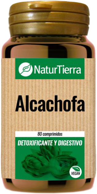 Suplement diety Naturtierra Alcachofa 80 kapsułek (8412016357757) - obraz 1