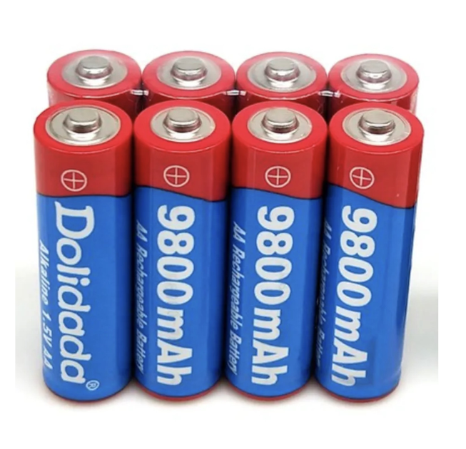 Аккумулятор пальчиковый AA NiCd 9800 mAh 1,5 V Dolidada 1 шт – фото ...