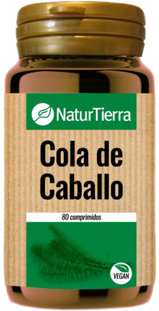 Дієтична добавка Naturtierra Cola De Caballo 80 капсул (8412016357764) - зображення 1