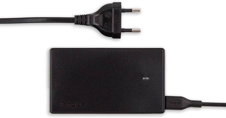 Універсальний блок живлення Targus Compact Laptop & USB Tablet Charger EU Black (APA042EU) - зображення 2