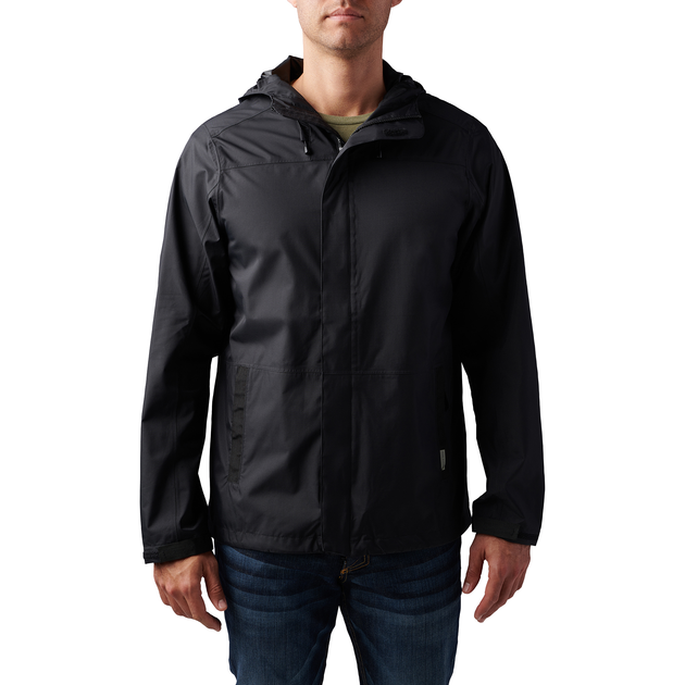 Куртка штормова 5.11 Tactical Exos Rain Shell Black 2XL (48370-019) - изображение 1