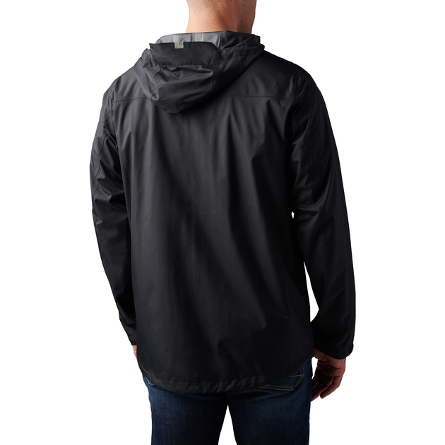 Куртка штормова 5.11 Tactical Exos Rain Shell Black 2XL (48370-019) - изображение 2