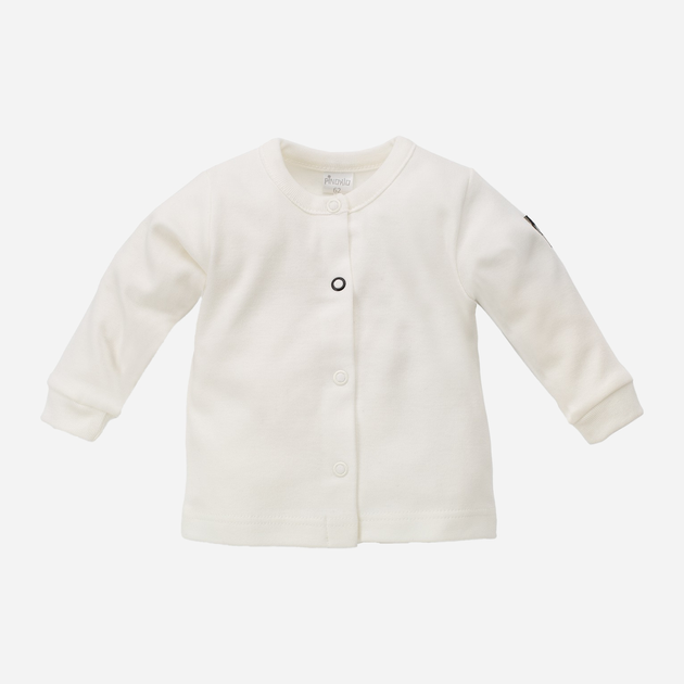 Дитяча кофта Pinokio Happy Day Jacket 68 см Біла (5901033218651) - зображення 1