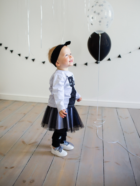 Дитяча спідниця для дівчинки Pinokio Happy Day 92 см Чорна (5901033219719) - зображення 2