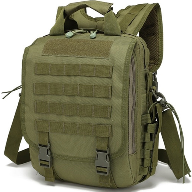 Рюкзак тактический Рюкзак тактический Eagle M10G Green (штурмовой, военный) мужская сумка 20 л. - изображение 1