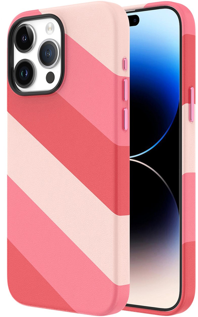 Акция на Панель Vokamo Colour MagSafe для Apple iPhone 15 Pro Max Pink от Rozetka