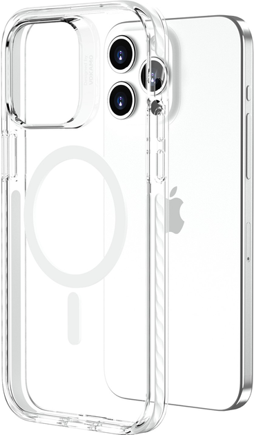 Акція на Панель Vokamo Smult MagSafe для Apple iPhone 15 White від Rozetka