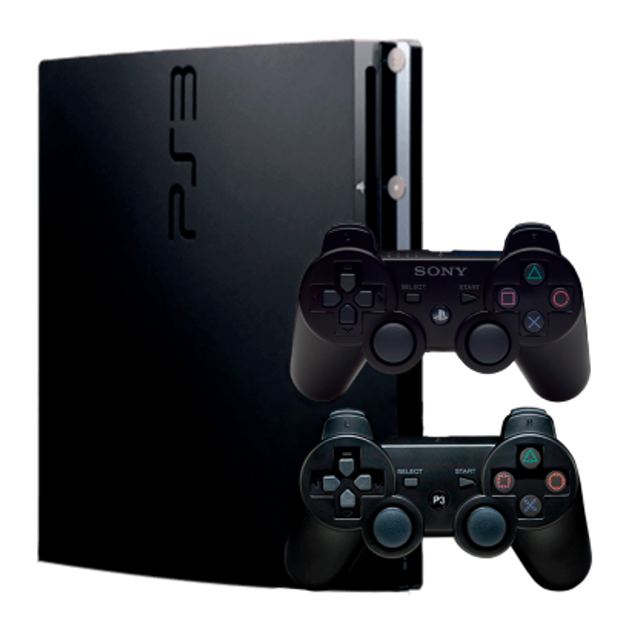 Набор Консоль Sony PlayStation 3 Slim 320GB Black Б/У + Геймпад Беспроводной DualShock 3 Набор Консоль Sony PlayStation 3 Slim 320GB Black Б/У + Геймпад Беспроводной DualShock 3