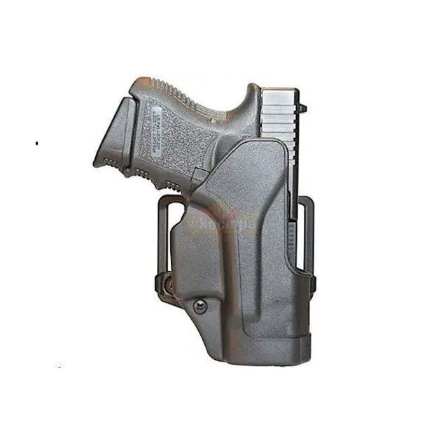 Кобура Blackhawk CQC Glock 26/27 пластиковая левосторонняя (1013-1649.00.58) - изображение 1