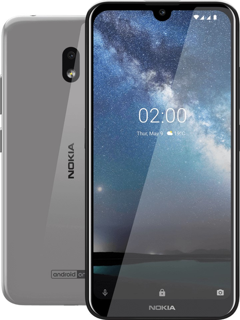 Smartfon Nokia 2.2 TA-1188 DualSim 2/16GB Steel (HQ5020DU67000) - obraz 1
