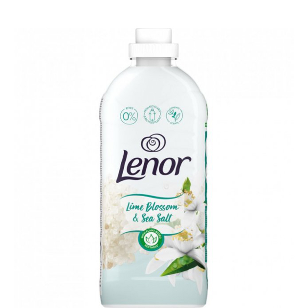 Ополіскувач для білизни Lenor Lime & Sea Salt 1200 мл (8006540889558) - зображення 1