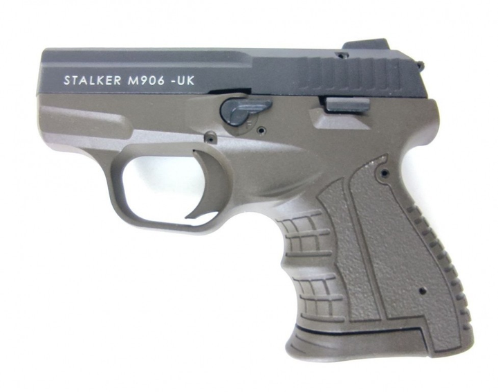 Стартовий пістолет Stalker M906 Haki Grips - зображення 1