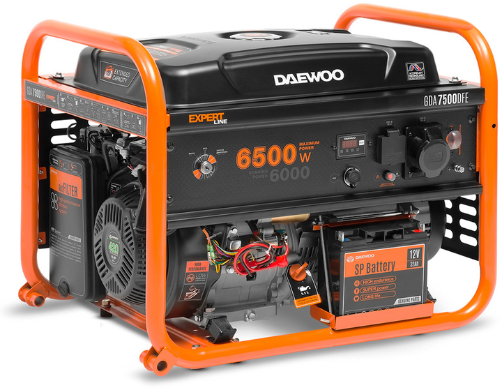 Generator dwupaliwowy Daewoo GDA 7500DFE - obraz 1