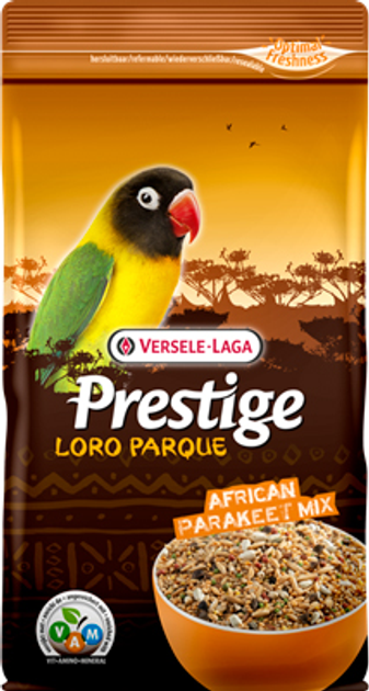 Mieszanka zbożowa dla papug afrykańskich Versele-Laga Prestige Premium wzbogacona ekstrudowanym granulatem 1 kg (5410340222201) - obraz 1