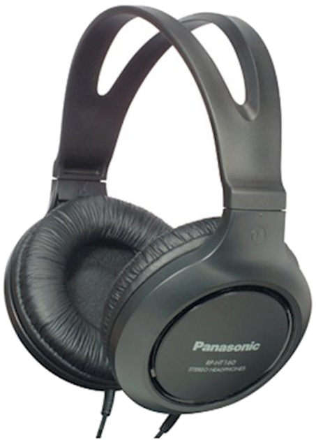 Słuchawki Panasonic RP-HT161E-K Black (RP-HT161E-K) - obraz 1