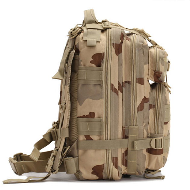 Армійський військовий тактичний штурмовий рюкзак HardTime 20 літрів міський камуфляж - зображення 2