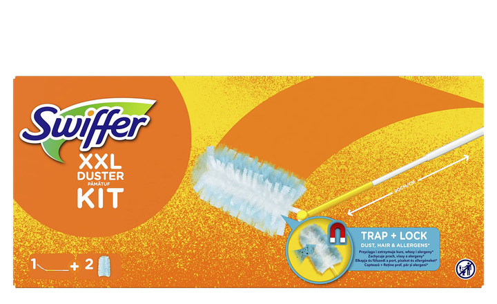 Miotełka Swiffer Duster starter trial XXL 1 rączka + 2 miotełek do kurzu (8001090886675) - obraz 1