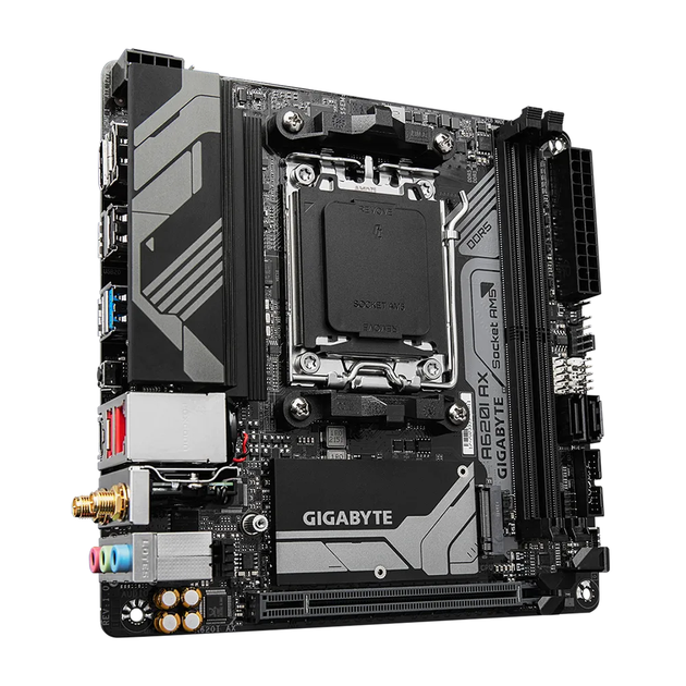 Материнская плата Gigabyte A620I AX Socket AM5/AMD/mini-ITX/1хHDMI/1хDisplayPort - изображение 3