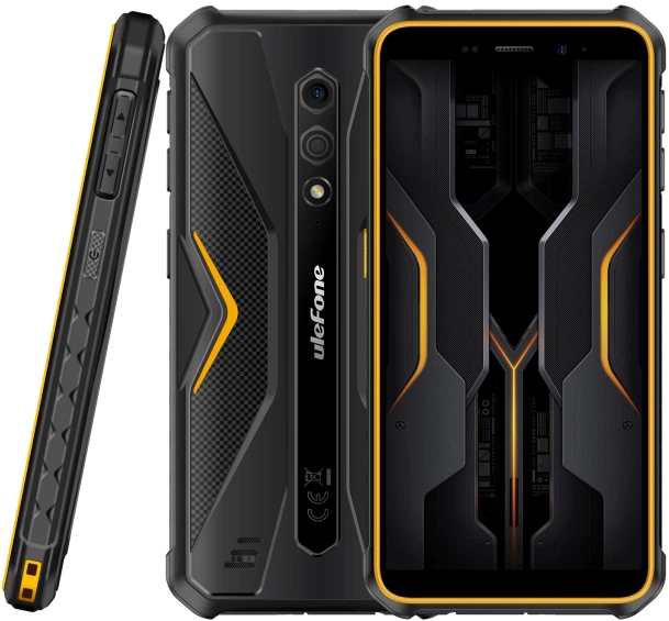 Smartfon Ulefone Armor X12 3/32GB Black-Orange (UF-AX12/OE) - obraz 2
