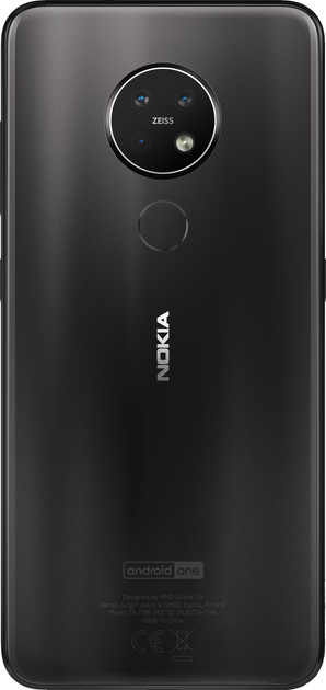Smartfon Nokia 7.2 TA-1196 DualSim 4/64GB Graphite (6830AA002401) - obraz 2