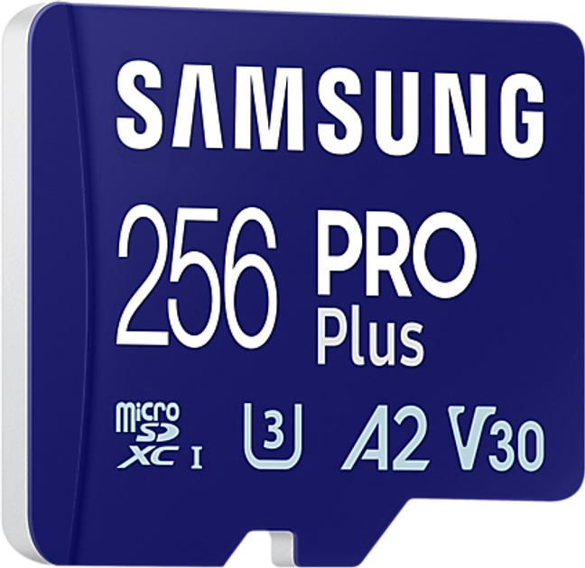 Karta pamięci Samsung PRO Plus microSDXC 256GB Class 10 UHS-I U3 V30 + adapter SD (MB-MD256KA/EU) - obraz 4