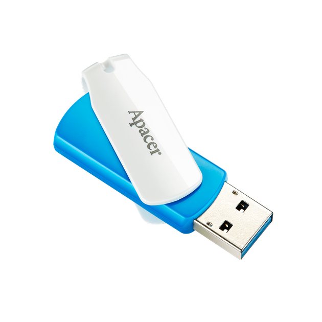 Флешка для ноутбука Apacer USB 3.1 AH357 32GB Blue (AP32GAH357U-1) - изображение 2