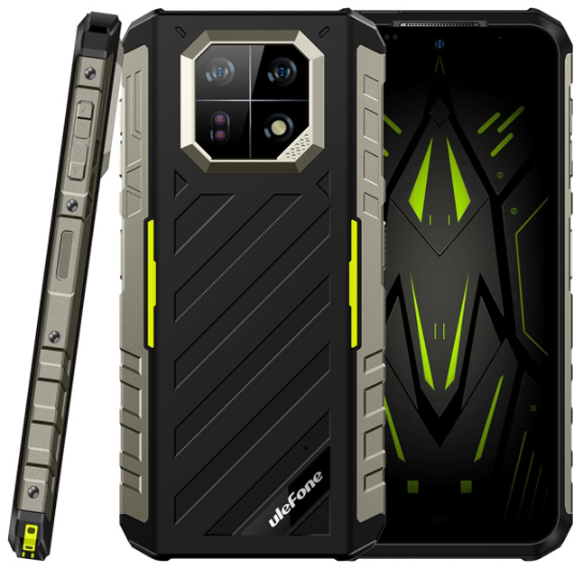 Мобильный телефон Ulefone Armor 22 8/128GB Black-Green (6937748735540 ...