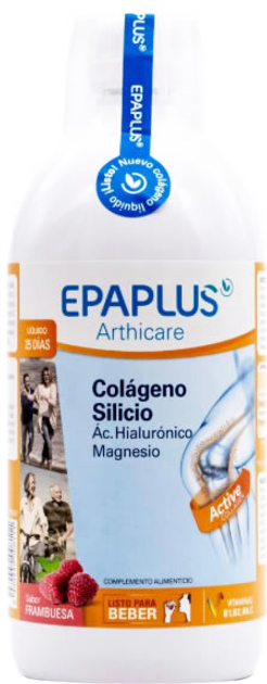 Дієтична добавка Epaplus Collagen Silicon Hyaluronic&Magnesium Liquid 1000 мл (8430442008111) - зображення 1