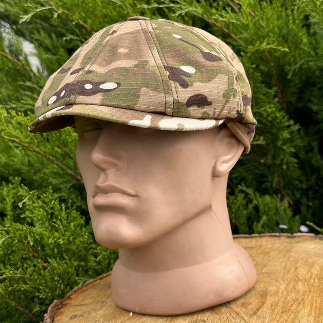 Военная кепка всу камуфляжная кепка восьмиклинка хулиганка мультикам летняя 57 - изображение 2