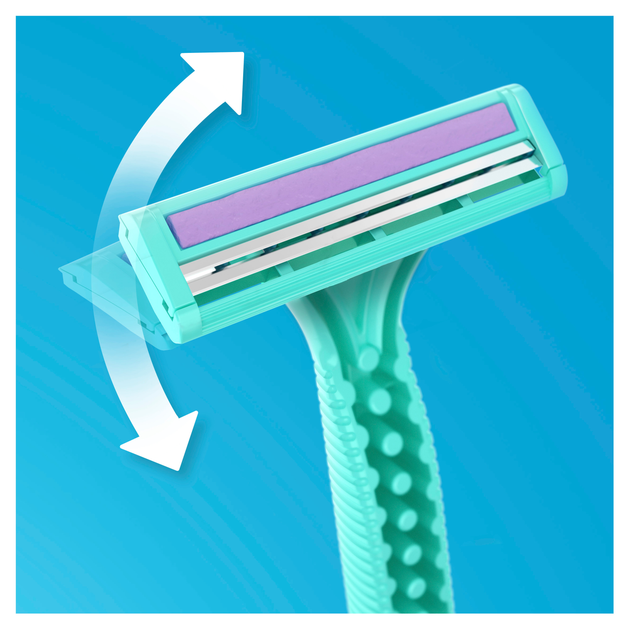 Бритви одноразові Gillette Simply Venus 2 6 шт (7702018069316) - зображення 3