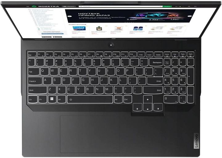 Laptop Lenovo Legion Pro 5 16IRX8 (82WK00D3PB) Onyx Grey - obraz 2