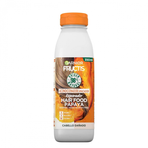 Кондиціонер для волосся Garnier Fructis Hair Food Papaya Repairing Conditioner 350 мл (3600542289962) - зображення 1