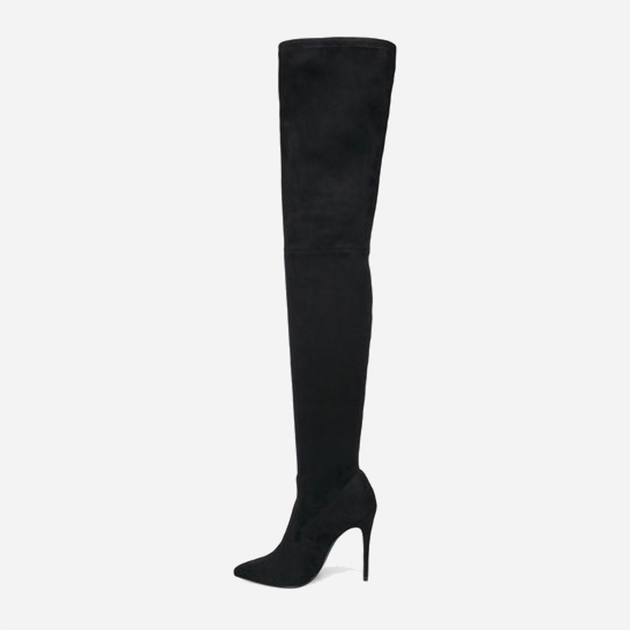 Muszkieterki damskie zamszowe Steve Madden Dominique Boot SM11000128-001 41 26.2 cm Czarne (8719484526280) - obraz 3