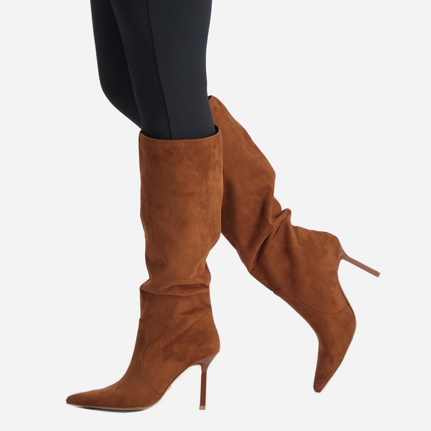 Жіночі чоботи Steve Madden Intruder Boot SM11002591-003 37 23 см Коричневі (8720857107432) - зображення 6
