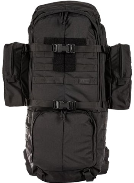 Рюкзак тактичний 5.11 Tactical Rush 100 Backpack [019] Black (56555-019) (2000980506637) - зображення 1