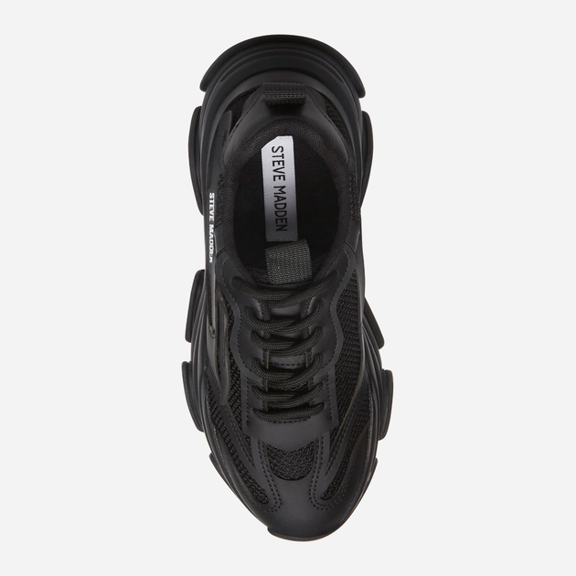 Жіночі снікери Steve Madden Possession-E Sneaker SM19000033-001 41 26.2 см Чорні (8720857173956) - зображення 6