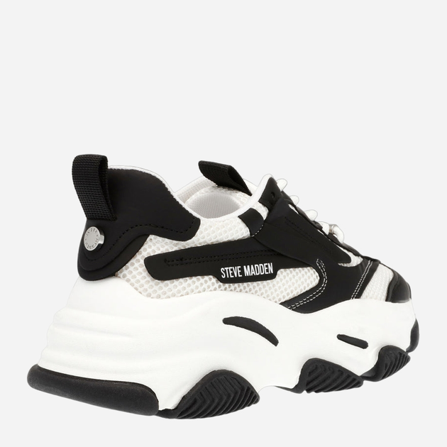 Sneakersy damskie na wysokiej platformie Steve Madden SM19000033-034 38 23.8 cm Czarny/Biały (8720857126464) - obraz 3
