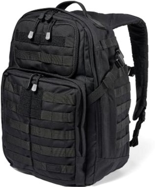 Рюкзак тактичний 5.11 Tactical Rush24 2.0 Backpack [019] Black (56563-019) (2000980515158) - зображення 2